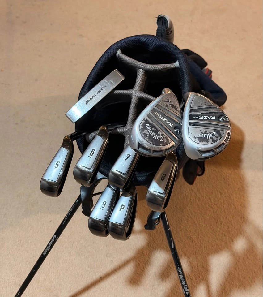 Callaway RAZR XF Iron Set + Hybrids, Mizuno Putter, TaylorMade B - photo 2