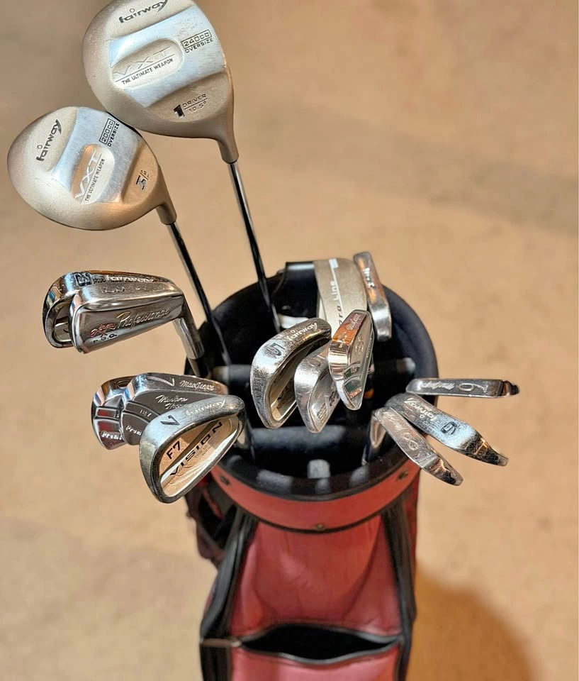 Complete Right-Handed Golf Set w/ Cart Bag – Great Starter Set