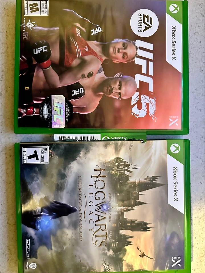 Xbox Series X Games: UFC 5 & Harry Potter