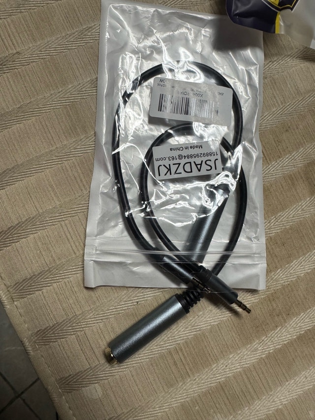 JSAZKJ 3.5mm Female to 6.35mm Male Stereo Audio Adapter Cable - photo 4