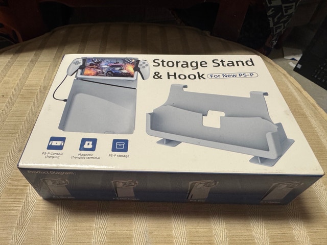 New PS5 Storage Stand & Hook with Magnetic Charging