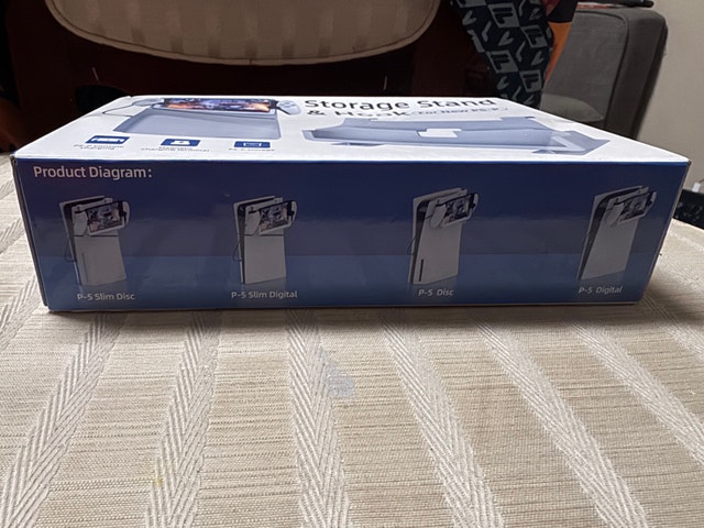 New PS5 Storage Stand & Hook with Magnetic Charging - photo 2