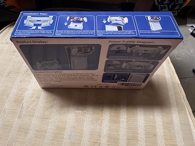 New PS5 Storage Stand & Hook with Magnetic Charging - photo 4