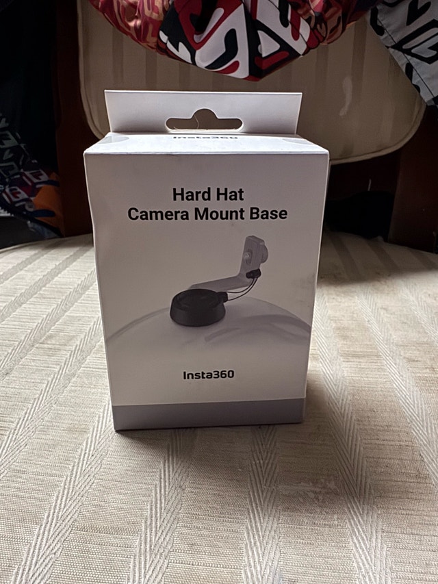 Insta360 Hard Hat Camera Mount Base