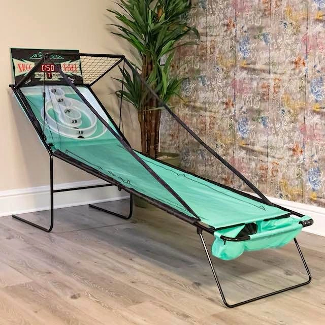 Skee-Ball Folding Game with Electronic Scoreboard