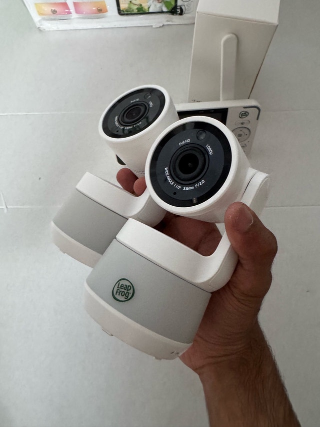 LeapFrog LF925-2HD 5” WiFi 2-Camera Pan & Tilt Baby Monitor - photo 2