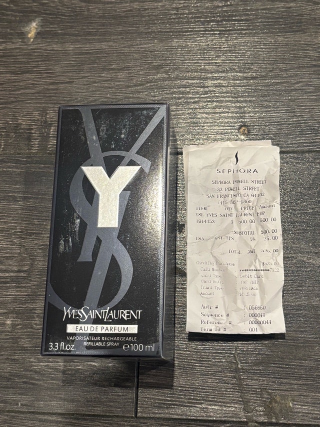 YSL Y Edp 100ml (Brand New w/ Receipt)