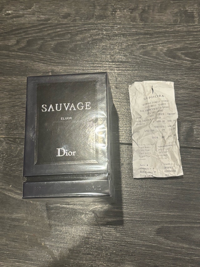 Dior Sauvage Elixir 100ml (brand new w/receipt)