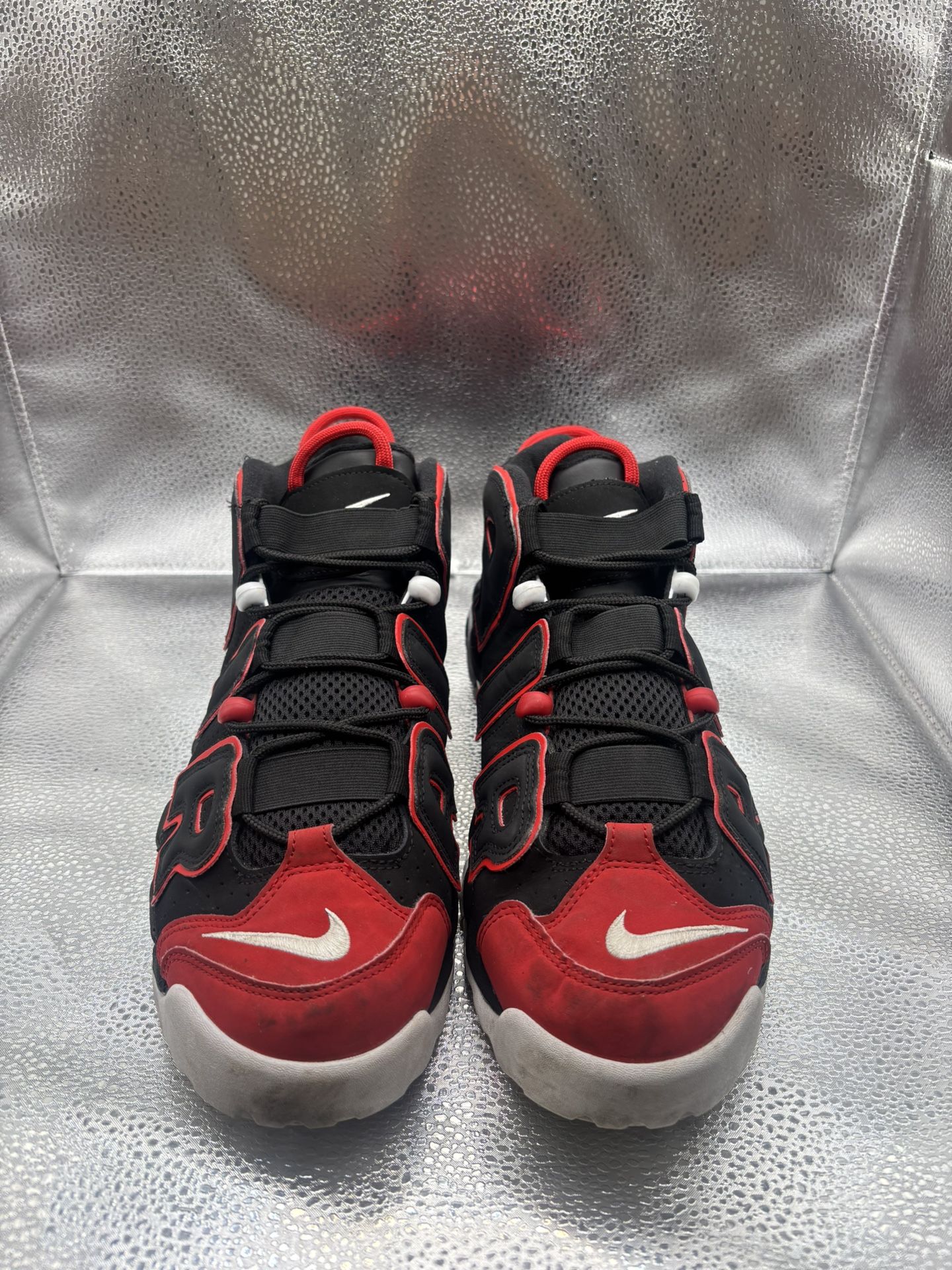 Nike Air More Uptempo 96 Red Toe - photo 2