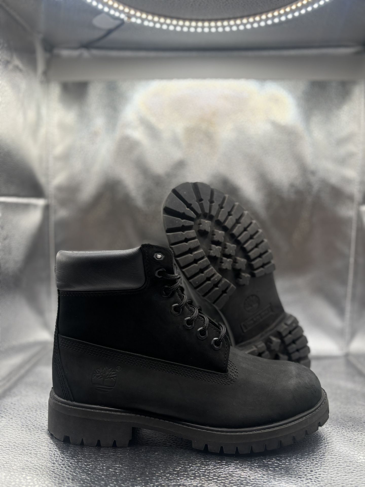 Triple Black Timberland Boot