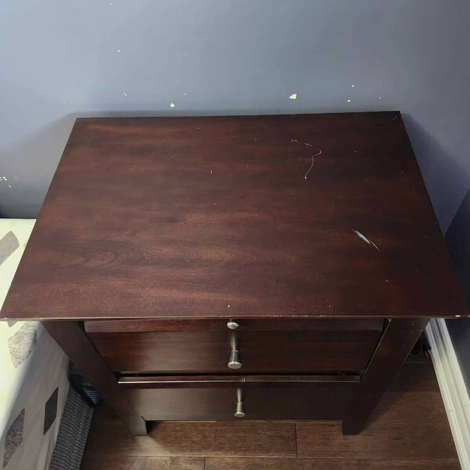 Dark Brown Queen Bed Frame - photo 5