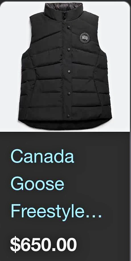 Canada Goose Freestyle Vest Black M/M