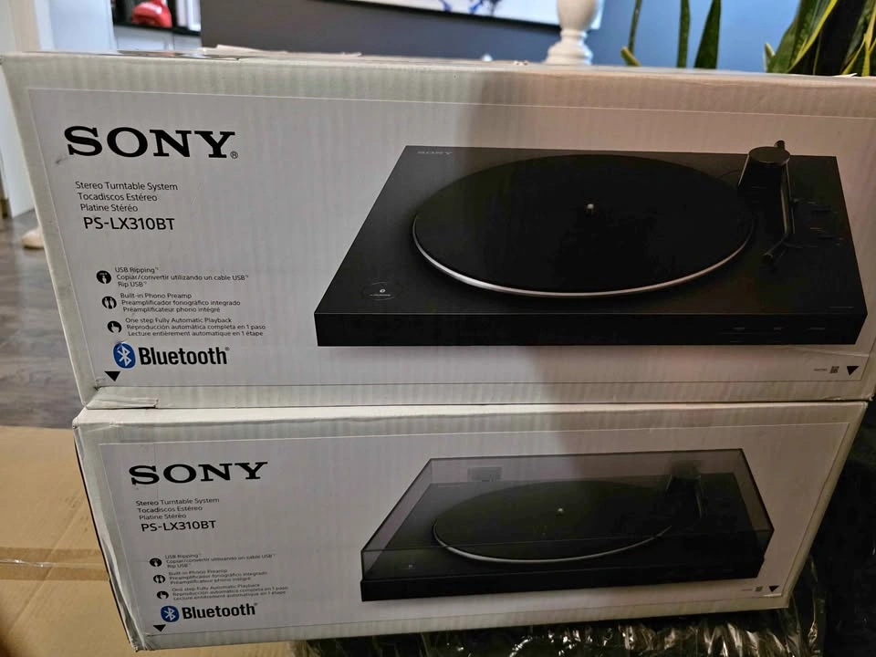 Sony PSLX3BT Belt Drive Bluetooth USB Turntable