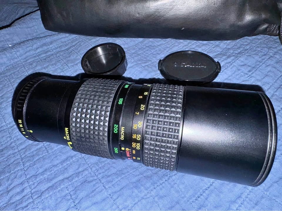 Vintage Osawa 85-300mm f/5 Macro Lens for Pentax K Mount