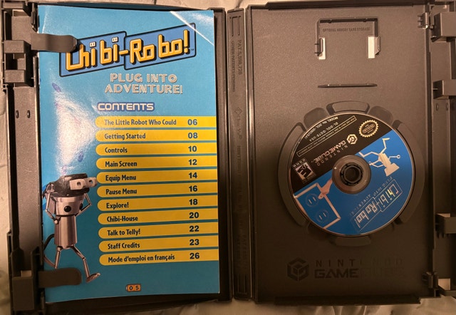 Chibi-Robo! (GameCube, 2006) - CIB - Rare - photo 2