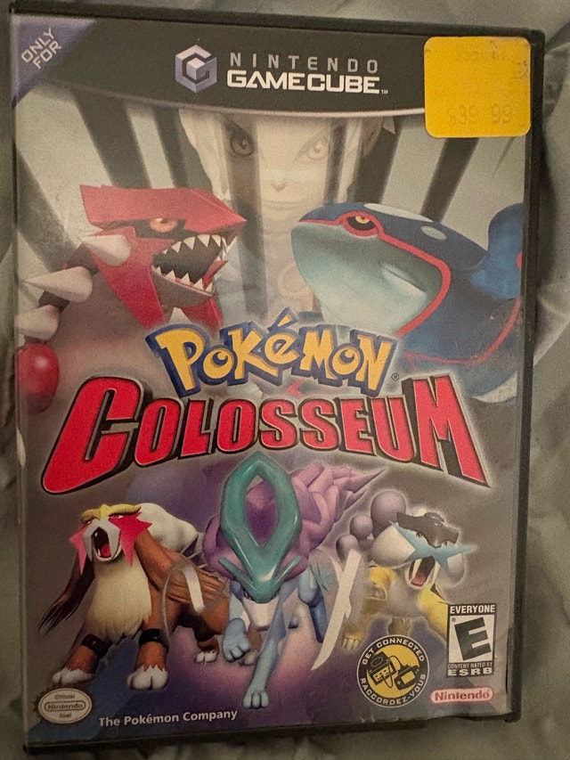 Pokemon Colosseum (GameCube, 2004) CIB - Works - Rare