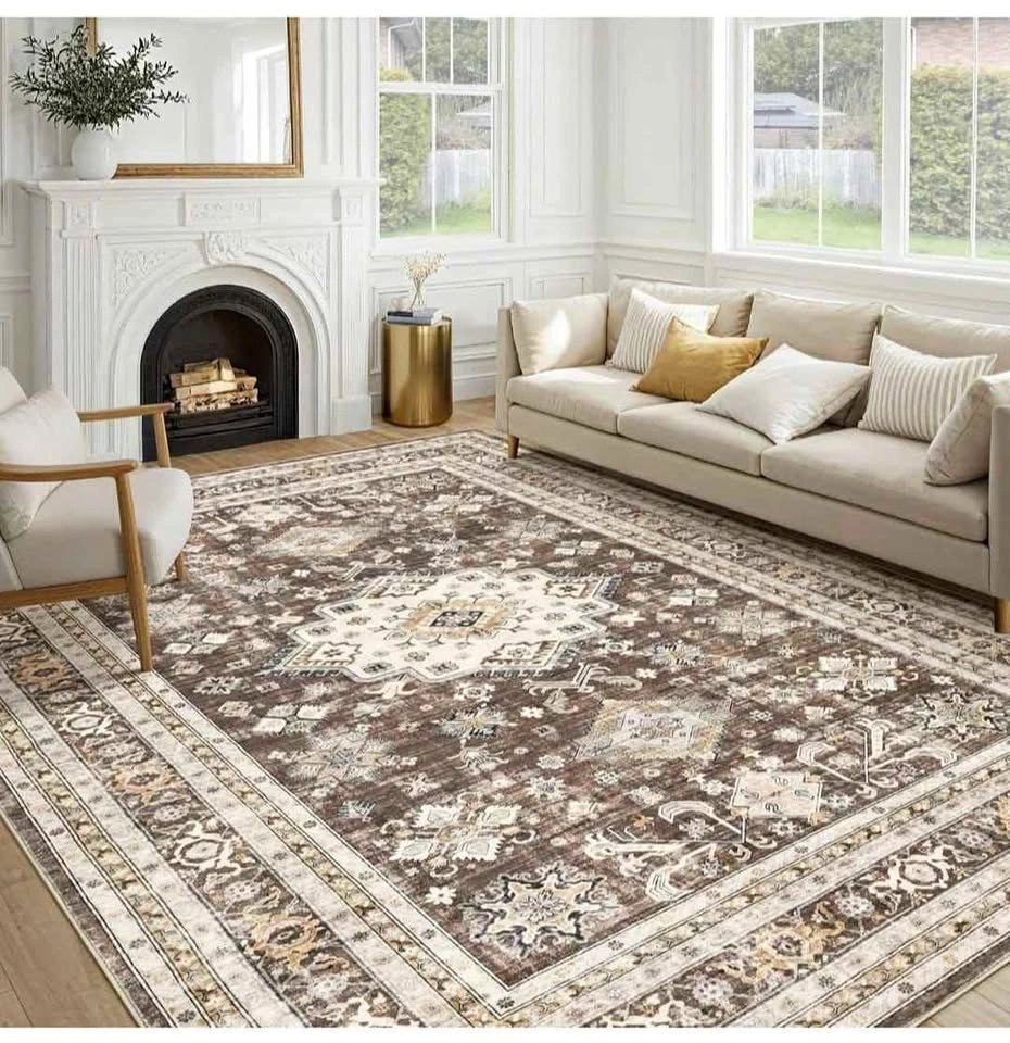 Vintage Living Room Area Rug 8x10