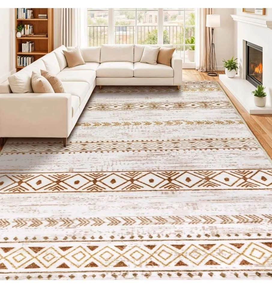 8x10 Area Rugs for Living Room, Machine Washable - photo 3