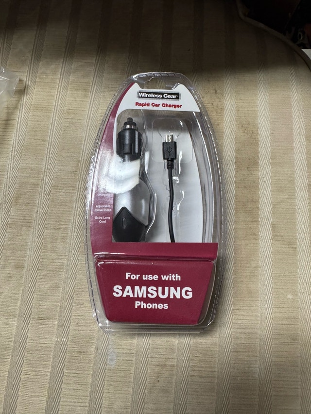 Wireless Gear Rapid Car Charger for Samsung