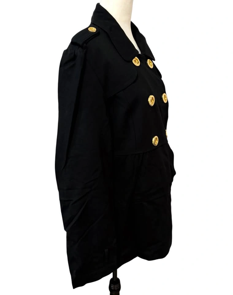 Black INC International Concepts Double-Breasted Jacket M - photo 3