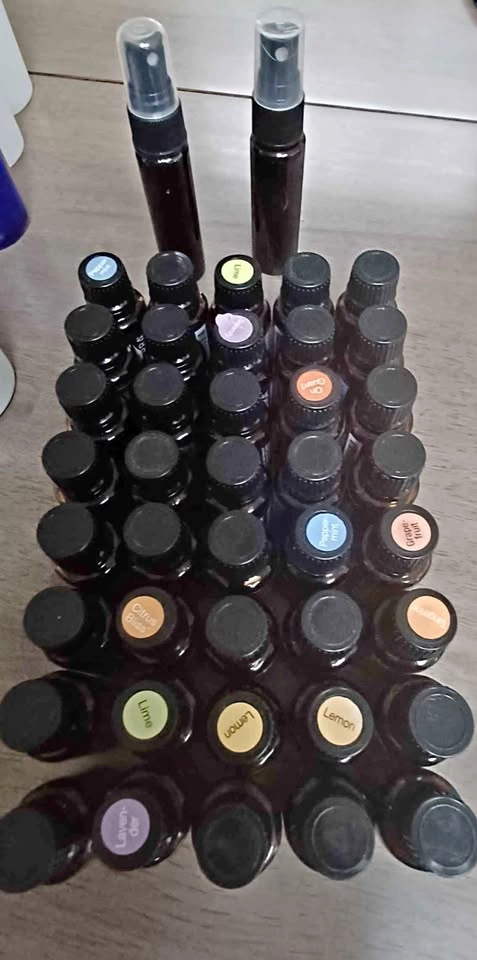 Empty Essential Oil Bottles