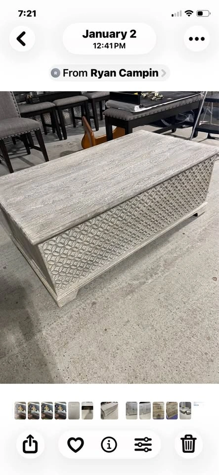 Quality Solid Wood Pop-Up Coffee Table