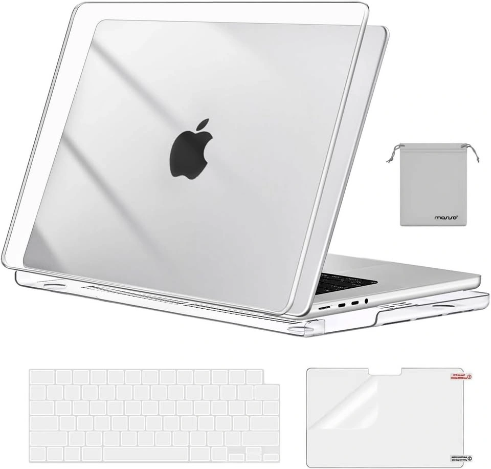 NEW MacBook Pro 16" Case, Keyboard Skin, Screen Protector - Clea