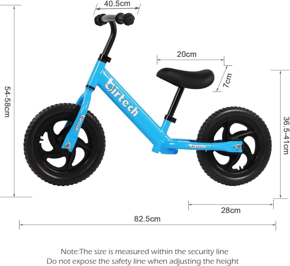 12" Balance Bike - Carbon Steel Frame - Kids/Toddlers - $40 - photo 2
