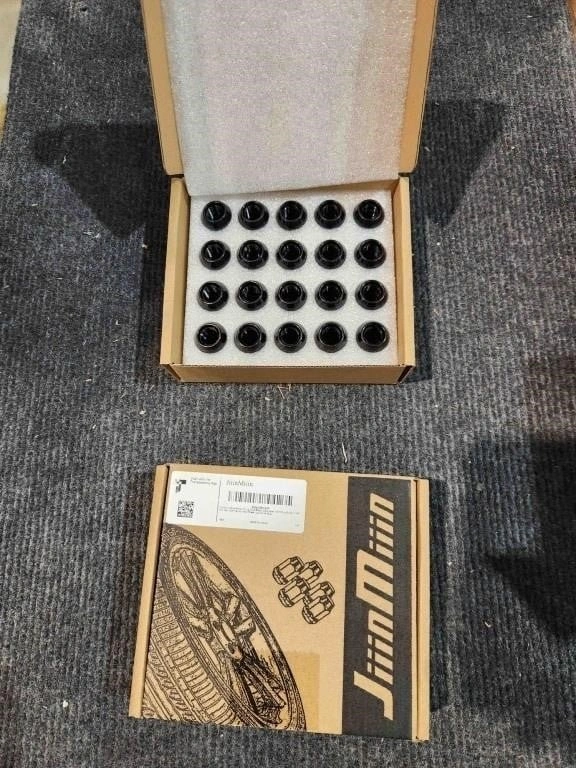 20pc Toyota Lexus M12x1.5 Lug Nuts - Black - photo 3