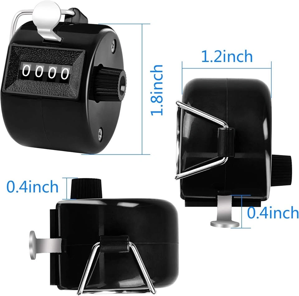 SEALED 2 Pack Hand Tally Counter 4 Digital Click Counter - $4 - photo 2