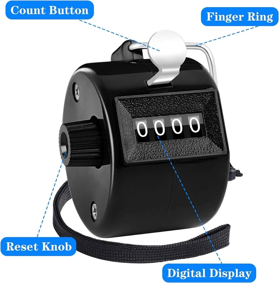 SEALED 2 Pack Hand Tally Counter 4 Digital Click Counter - $4 - photo 3