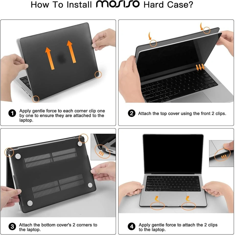 NEW Apple MacBook Pro 14 Inch Case/Keyboard Skin/Screen Protecto - photo 5