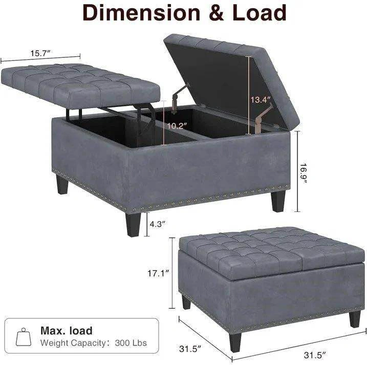 Storage ottoman - photo 4