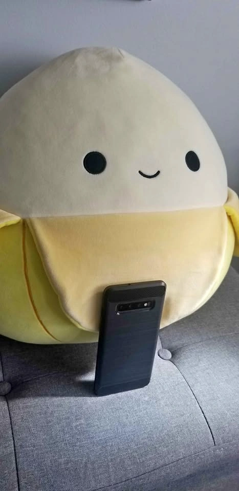 Rare Discontinued 14" Big Squishmallow Junie Banana Plush