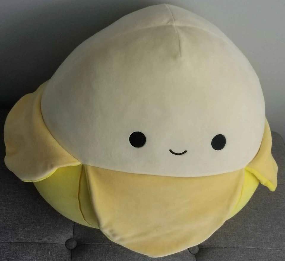 Rare Discontinued 14" Big Squishmallow Junie Banana Plush - photo 2