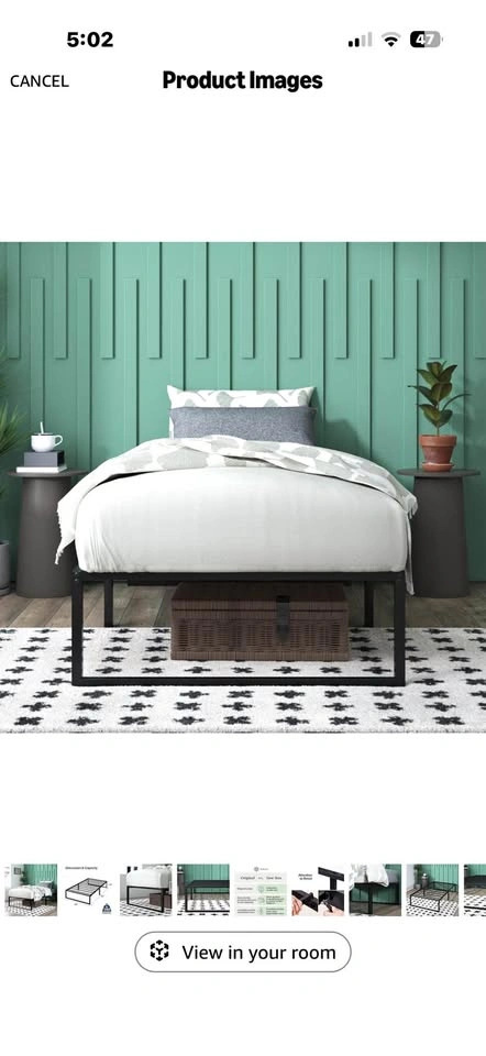 Zinus Metal Platform Bed Frame Twin