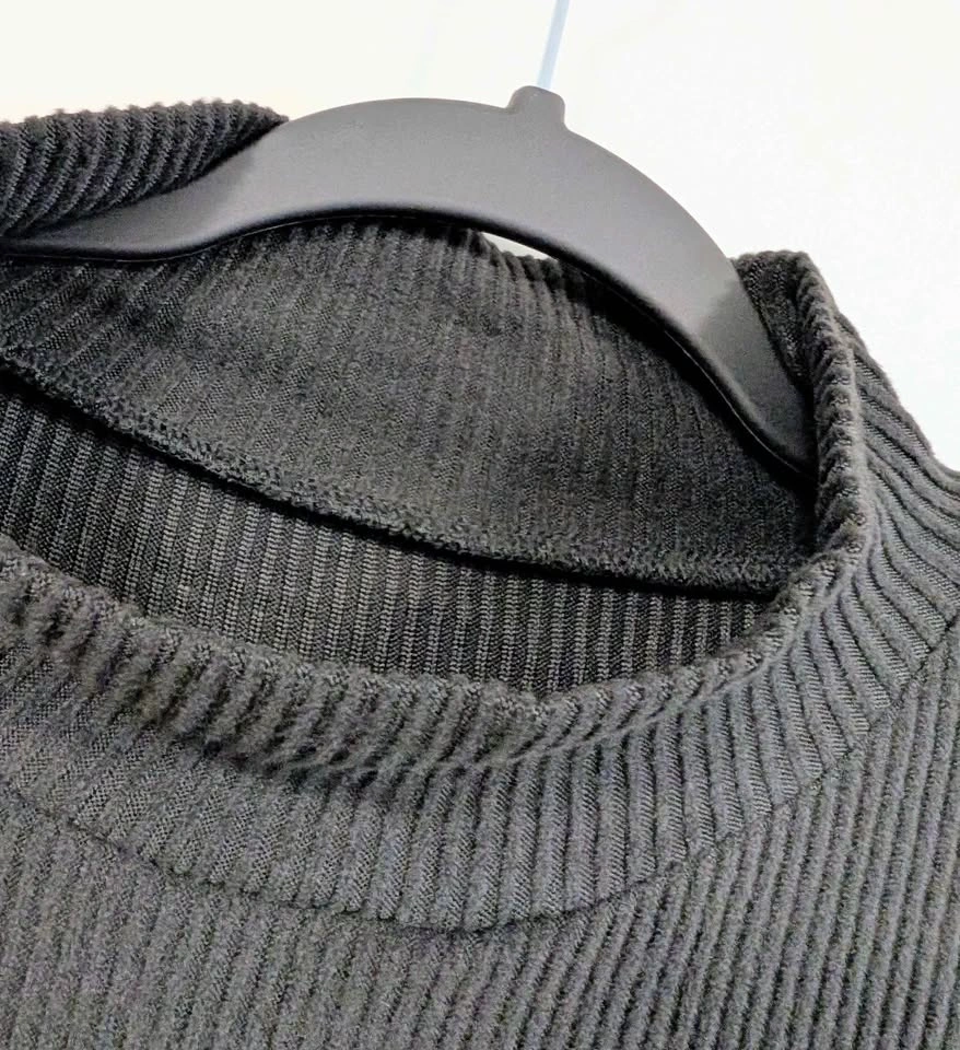 NEW! Long Sleeve Turtleneck Fleece Leotard - Black - 16US - photo 3