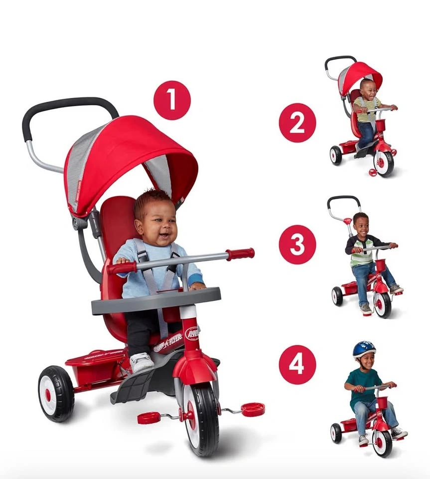 Radio Flyer 4-in-1 Stroll 'N Trike - photo 2