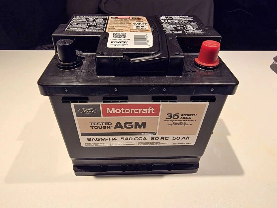 Ford Motorcraft AGM Battery H4 540 CCA January 2026