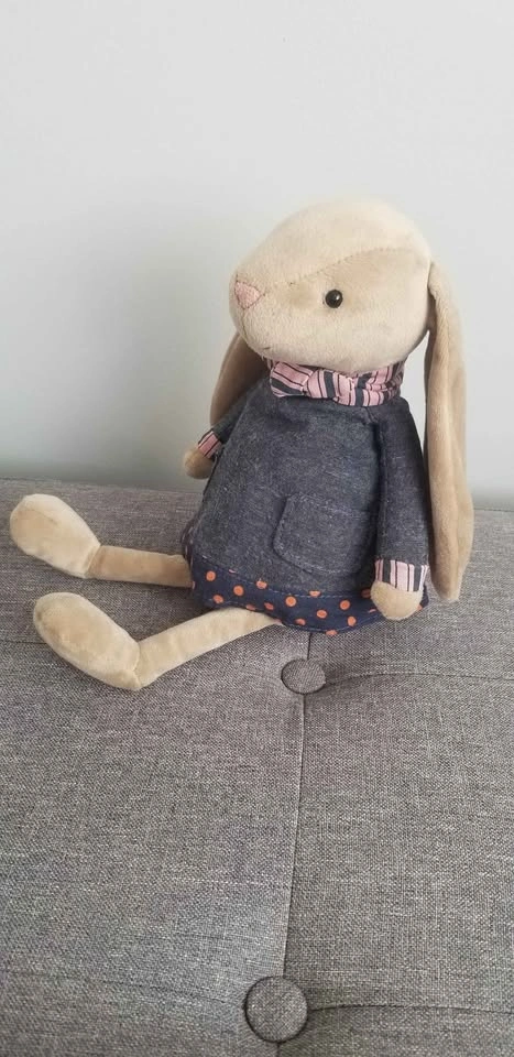 Retired Jellycat Riverside Rambler Rabbit Plush 12" - photo 2