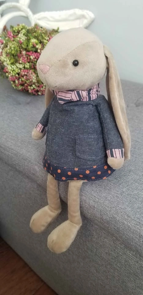 Retired Jellycat Riverside Rambler Rabbit Plush 12" - photo 4