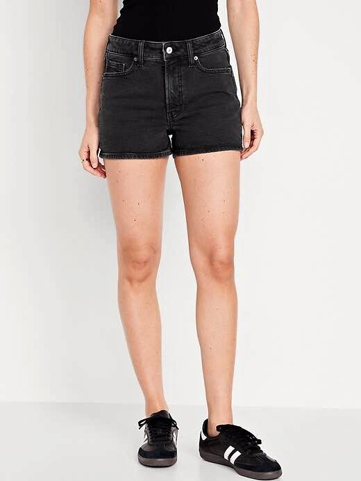 Women's Old Navy High Waisted Denim Shorts - Plus Size 18
