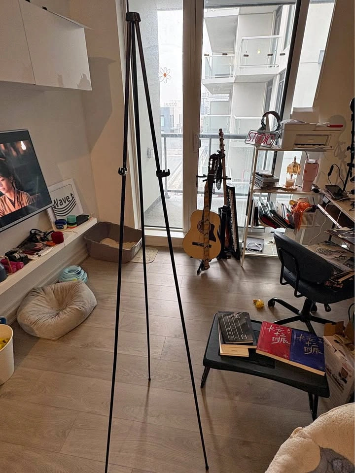 Collapsible portable easel