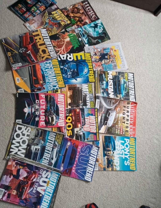 Motortrend Car Magazines & Comics