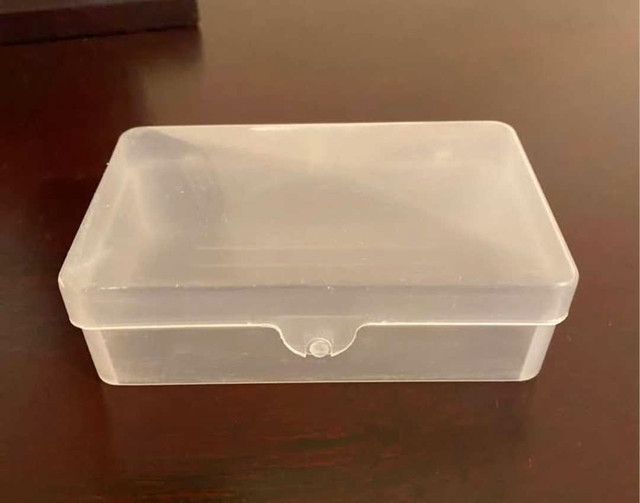 New Clear Hard Plastic Soap Container