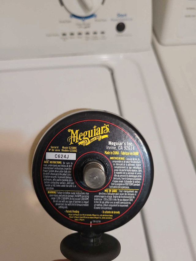 Meguiar's Car Buffer Dual Action Polisher Adapter - photo 2