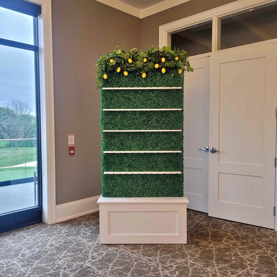 Champagne wall FOR RENT 7 feet tall! Holds 60 flutes.