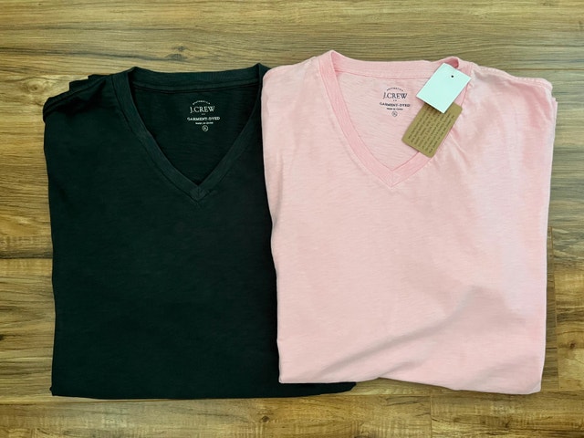 J CREW GARMENT DIED POLOS + T-SHIRTS - BRAND NEW - photo 2