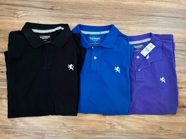 Classic Express Polos - Lion Logo - BRAND NEW