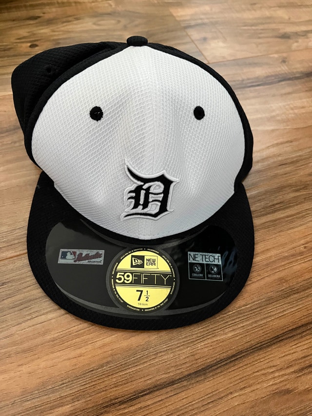 New Era 59FIFTY Detroit Tigers (White/Black) 7 1/2